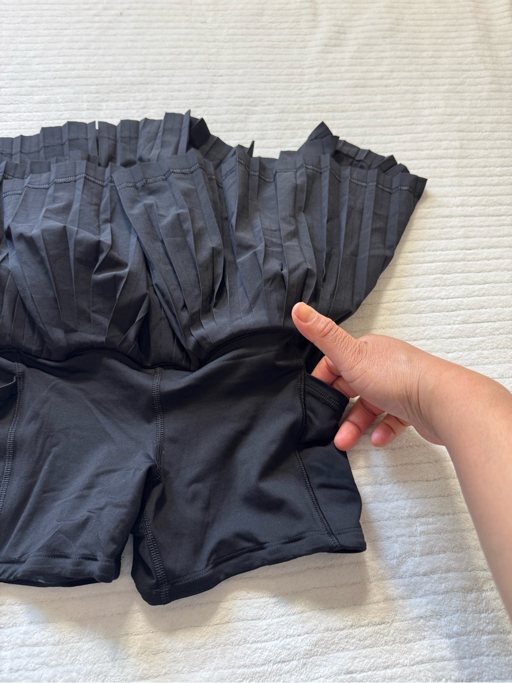 lululemon athletica Black Pleated Athletic Skirt - Picture 7 of 9